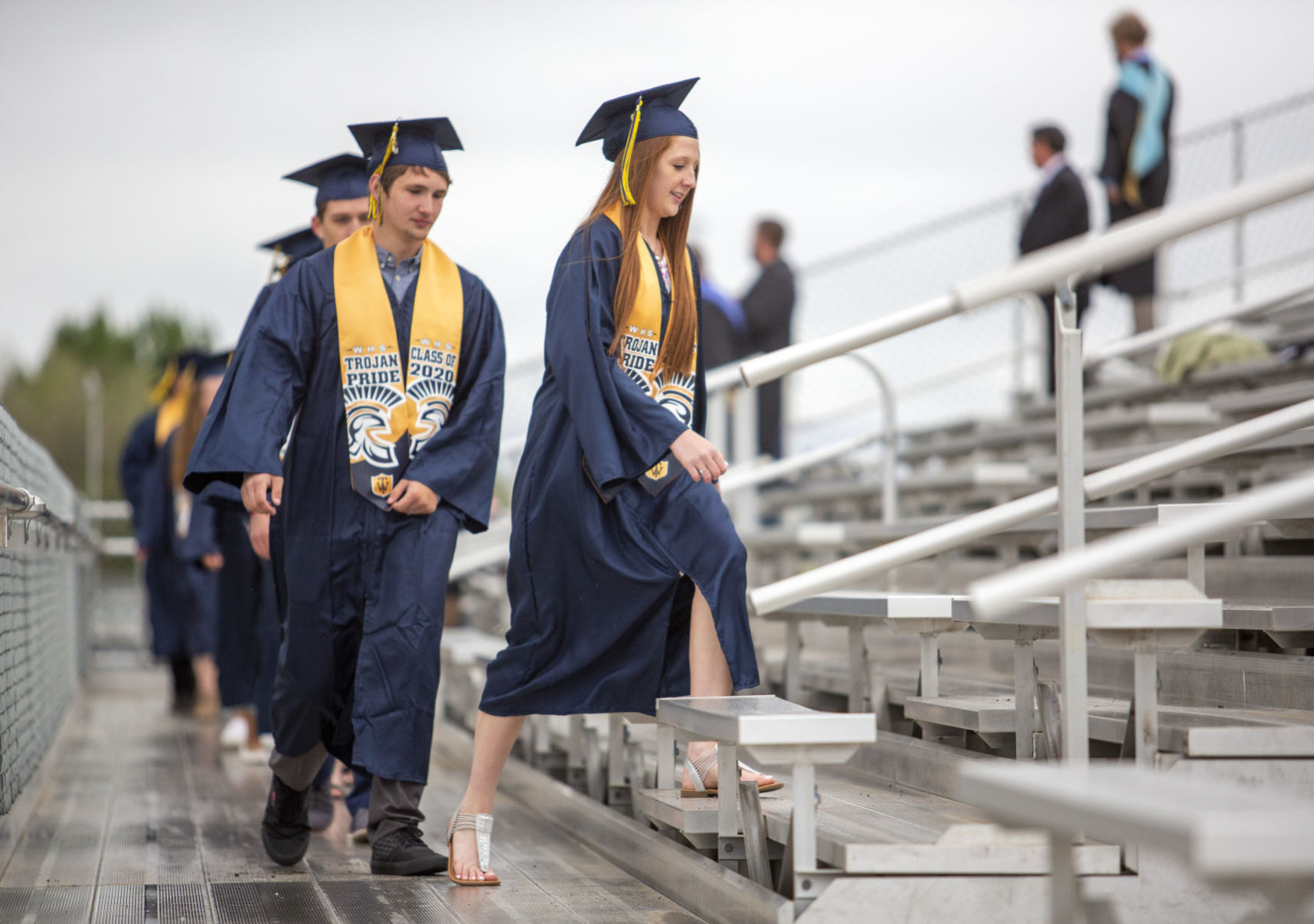 Wendell seniors receive their diplomas